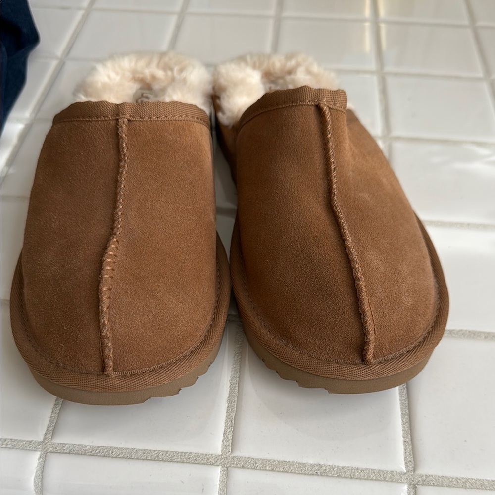 UGG Kids Brown Slippers